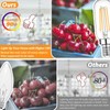 E12 Candelabra Edison Bulbs 60 Watt Equivalent, T6 6W Dimmable
