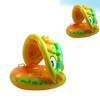 Swim Ring Awning Unique Shape Gasbag Comfortable Backrest Swimming Ring