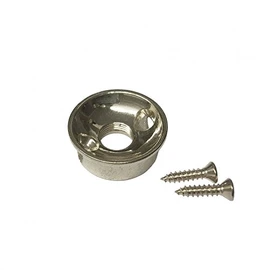 ElectroSocket Telecaster Jackplate with Screws Nickel