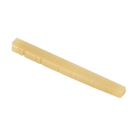 Miwayer 12 String Electric Guitar Bone Nut Flat Bottom Pre-Slotted Made of Real Unbleached Bone (48 X 3 X 5mm 1 pack)