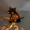 Garden Light Cat Lamp 3D Solar Garden Decorations Lights Yard