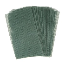 sourcing map 20pcs 400 Grits Mesh Sanding Screen Sheets 2-3/4" x 5" Wet or Dry Sandpaper Dust Free Abrasive Pads for Car Wood Drywall Metal Polishing & Grinding