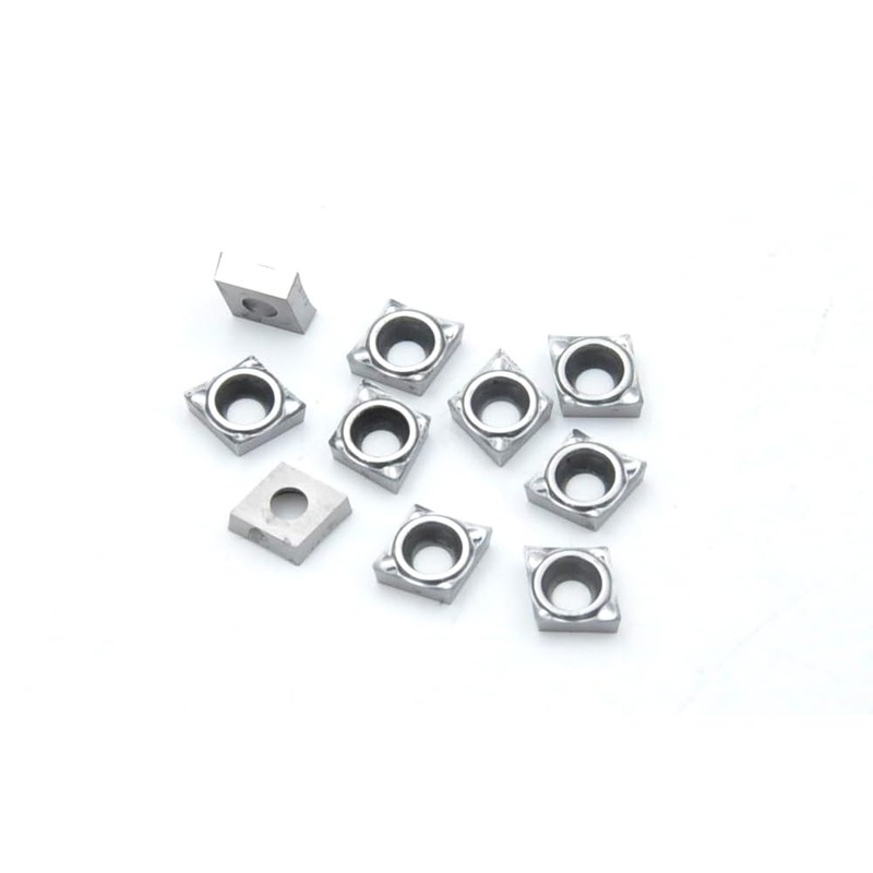 Hopson Tools CCGT060204-ALU Indexable Inserts, HM Indexable Inserts for Machining