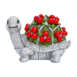 ENOU Solar Garden Outdoor Statues Turtle for Patio, Balcony, Yard，Porch and Outside Decor. Unique Birthday, Gifts Housewarming Gifts for Family, Loved Ones, Friends