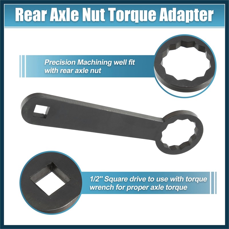 TUCKBOLD 36mm Rear Wheel Axle Nut Torque Wrench Hand Tools