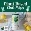 Seventh Generation Multi-Surface Cleaning Wipes, Lemon Zest Scent, Cuts Grease