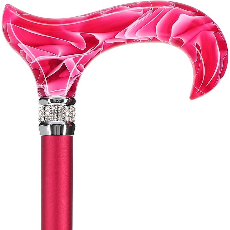 Royal RC Canes Stylish Walking Sticks – Rhinestone Collar Designer