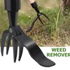 Stand Up Weed Puller Tool, 4 Claw Stand Up Weeder