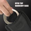 Open Top Handcuff Case, Handcuff Holder for Duty Belt, Nylon