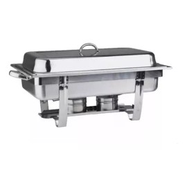 CUISINE Bufetera Chafer  De Acero Inoxidable Para Chef 11 Litros