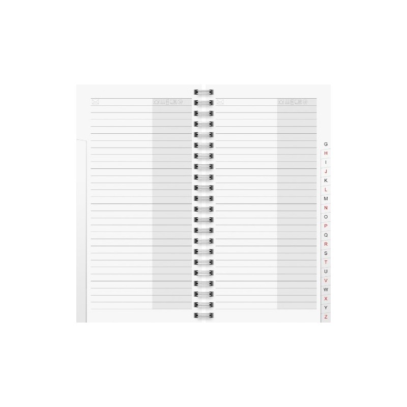 Brunnen Phone Address Book Refill 10 x 19 cm
