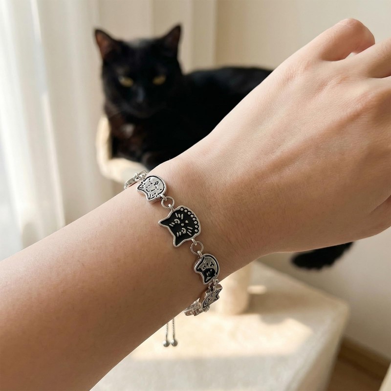 Cat Bracelets For Women Cat Lover Gifts For Women Cute