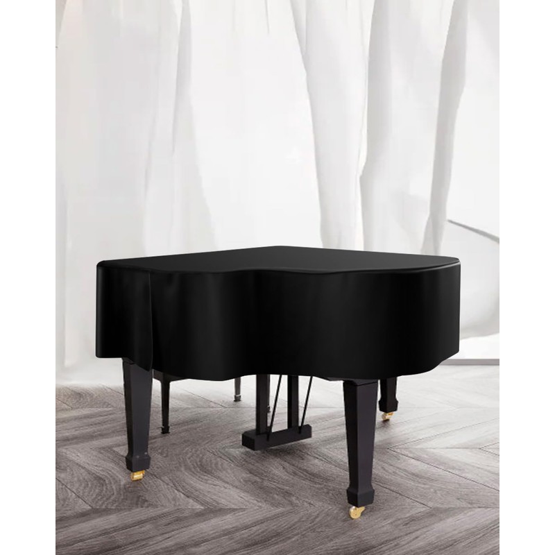 TINDTOP Grand Piano Cover, Leather Waterproof Dustproof Baby Piano Cover