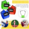 8 Pack Hand Tally Counter 4 Digit Mechanical Palm Click