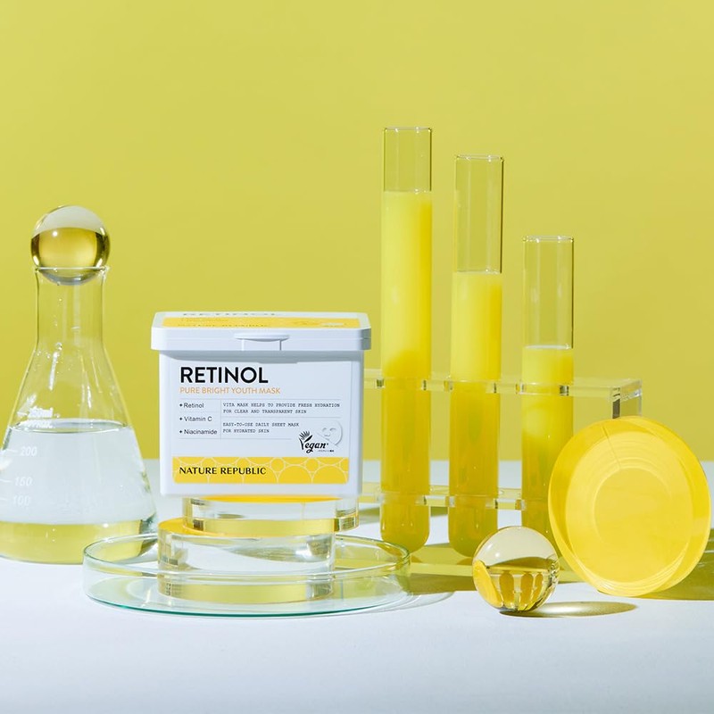 NATURE REPUBLIC Cube Sheet Mask (Retinol)