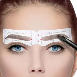 Gita bns 눈썹 스티커 그리기 아이브로우 눈썹스텐실 bns Eyebrow Sticker Drawing Eyebrow Stencil [Unit 2]