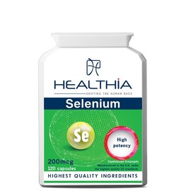 Healthia Selenium 200mcg, 120 Caps