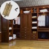 2Pcs Folding Butt Hinges Furniture Hardware Door Hinge Antique Pure