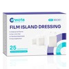 Transparent Bandages, Waterproof Island Dressing, 3 Sizes, 25 Pack