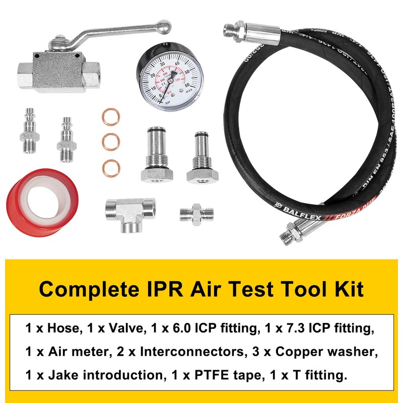 Camoo 6.0L High Pressure Oil System IPR Air Test Tool