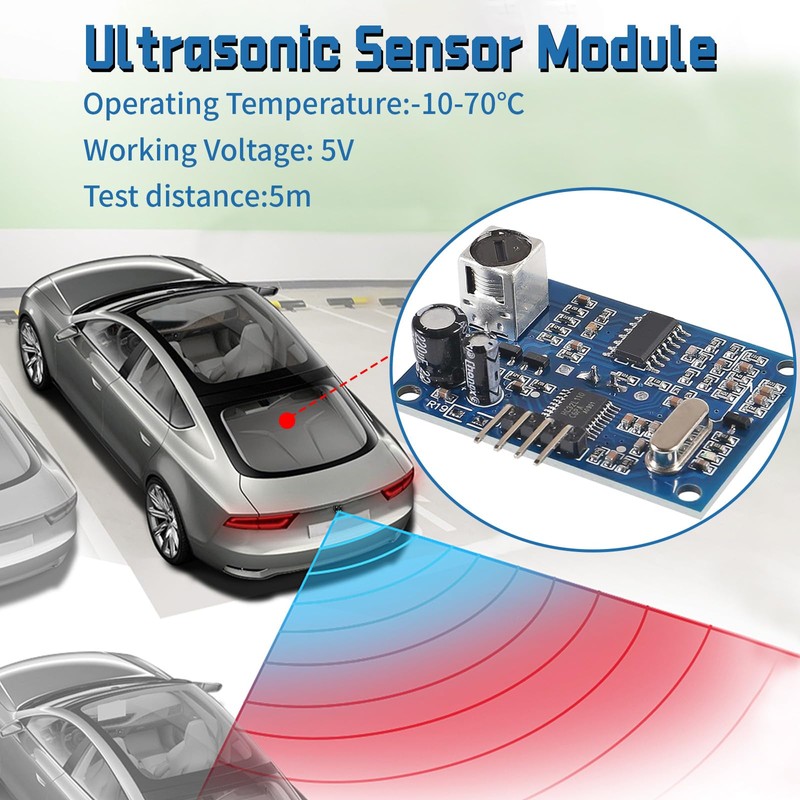 Waterproof Ultrasonic Sensor Measuring Module for JSN-SR04T, Distance Measurement for