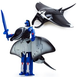 Blue Sea Brave Sea Batron Ace Ace Onito Makei Transforming Robot
