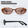 miyya Sunglasses Black+Leopard/Beige DK005