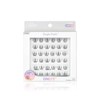 Ollio No Glue Eyelash #Clear [Single PACK Plus] (Short/Wide) (48pcs/36pcs)