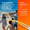 Emergen-C Crystals, On-the-Go Emergen-C Immune Support Supplement with Vitamin C,