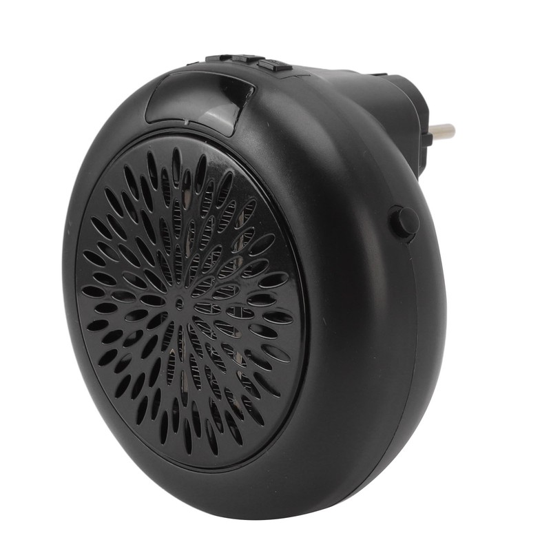 Black Electric Heater Mini Rapid Heating Simple Operation Table Electric