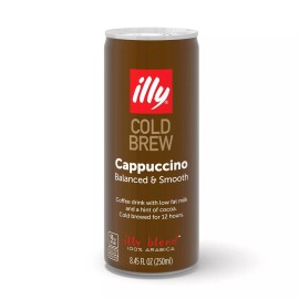 Illy Caffe  Cold Brew Cappuccino   8.45 fl oz.
