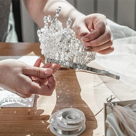 AIMALL 1-6 Roll Copper Jewelry Making Wire, 0.8mm/2M, Bronze, Perfect for Jewelry Crafting, Floral Arrangements, Framing Projects, Hair Crafts