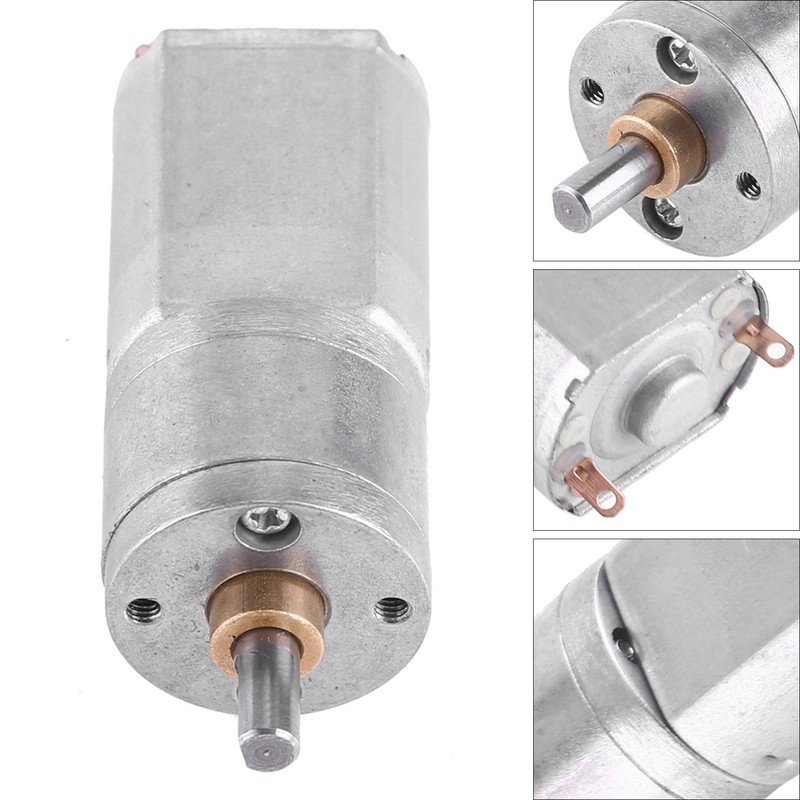 DC12V High Torque Electric Gear Box Reduction Motor (50RPM)