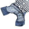 Dog Clothes Hooded Denim Jacket Summer Breathable Spring Autumn Thin