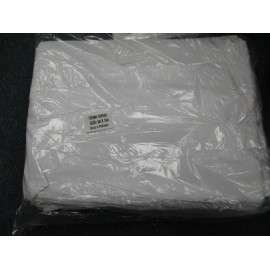 ELITE LINENS HOME AND HOSPITAL PRODUCTS INC. 12 Pack of TWIN Bed FLAT SHEET White 130 Thread Count  MASSAGE FUNERAL HOMES NEW