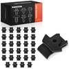 A-Premium 30PCS Nylon Fender Clip U-Nut Retainer Clips Compatible with