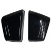 Unbranded Vivid Black ABS Fairing Battery Side Covers For Honda