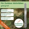 Classic German Army Stainless Steel Cutlery Set 4-Piece Camping Cutlery