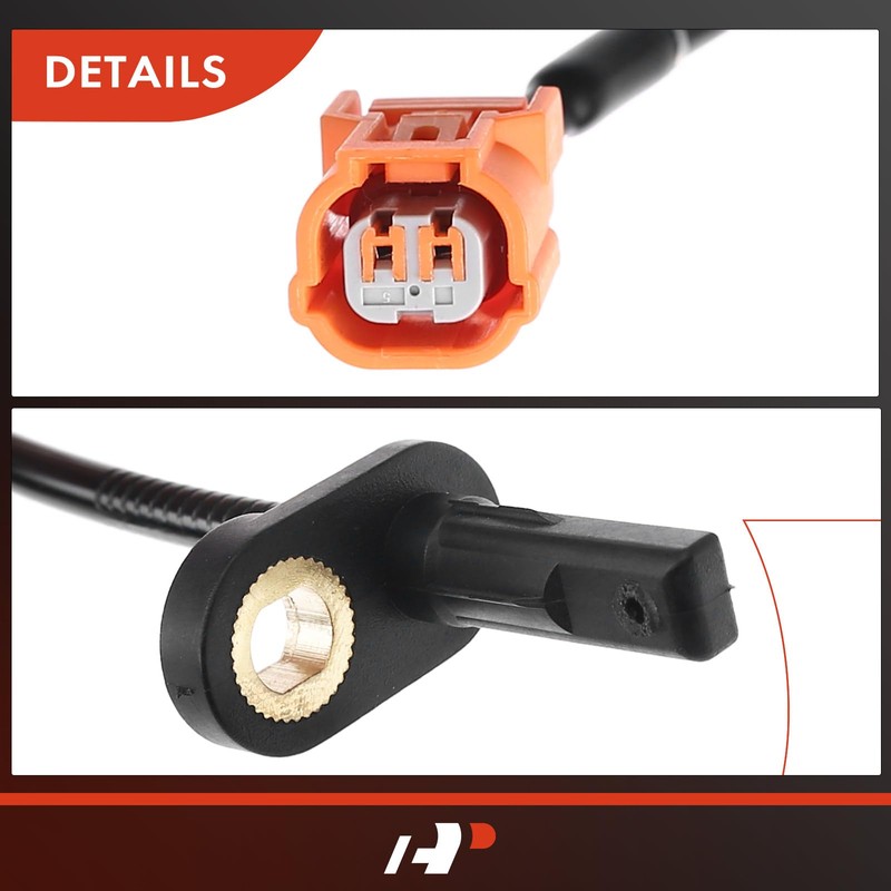 A-Premium Sensor de velocidad de rueda ABS compatible con Honda