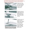 Gardinia Upvc Door Restrictor Metal Strong Keep Open Friction Arm