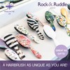 Rock & Ruddle Soft White Natural Boar Bristle Hairbrush for