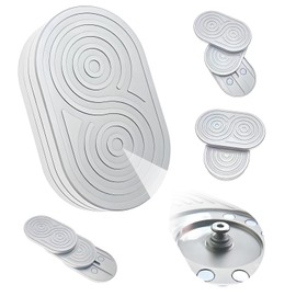 DYNAAGE Compact Rune-Engraved Stainless Steel Fidget Slider - Portable 3-Layer EDC Haptic Clicker, Stress Relief and Focus Enhancement Toy for Adults, Lightweight and Durable.