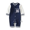 Gorbast Boys Baseball Baby Clothes, Winter/Autumn, Long Sleeve, Onesie, Romper