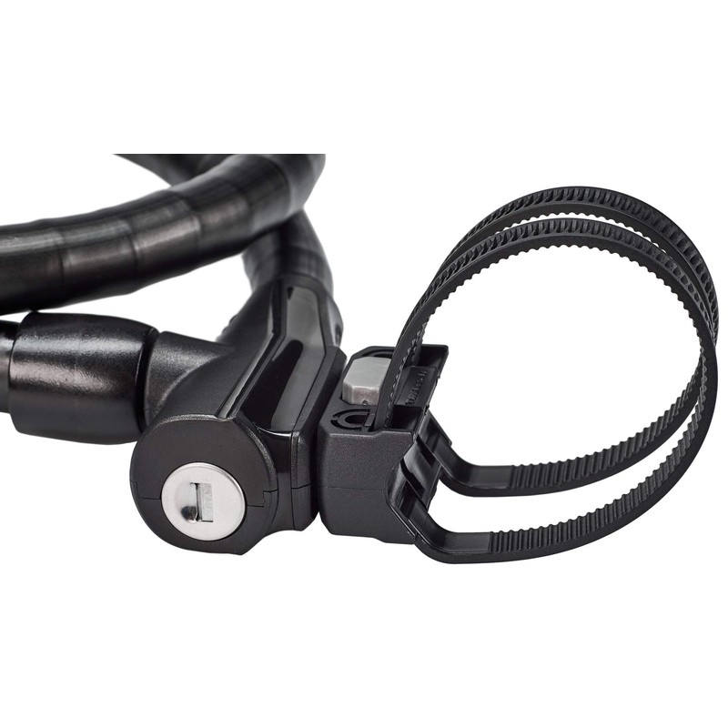 Trelock Pk 360 Panzerkabelschloss Schwarz 100 cm
