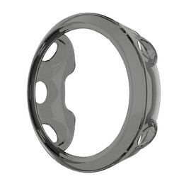Compatible For Garmin Forerunner 45S TPU Protective Case Cover, LOKEKE Soft TPU Protective Shell Case Cover For Garmin Forerunner 45S Smartwatch (TPU Black)