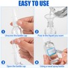 ZHWKMYP 10 Pcs Nasal Spray Bottles, 30ML/1oz Transparent Glass Refillable
