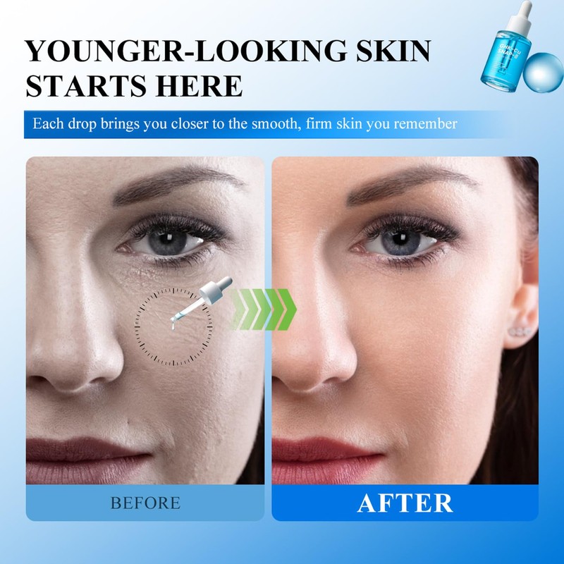 GHK-Cu SNAP-8 Peptide Serum | with Copper Peptide and Hyaluronic