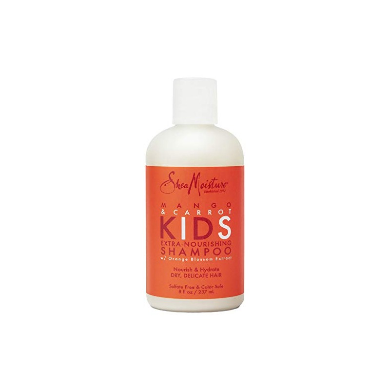 SheaMoisture Kids Mango & Carrot Extra-Nourishing Shampoo , 8 Fluid