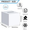 12 Pack 10" Ballot Box Raffle Boxes Elegant Large White