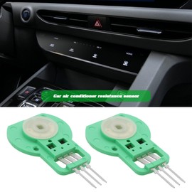 Be In Your Mind 4 Pieces Car Air Conditioner Resistance Sensor Compatible with PIHER Resistance Value 4.7K FP01-WDK02 SE28 49 x 28 mm Resistance Type Position Sensor